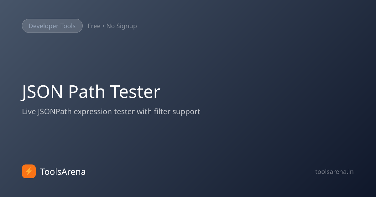 JSONPath Tester - Query & Extract JSON Data with JSONPath Online ...